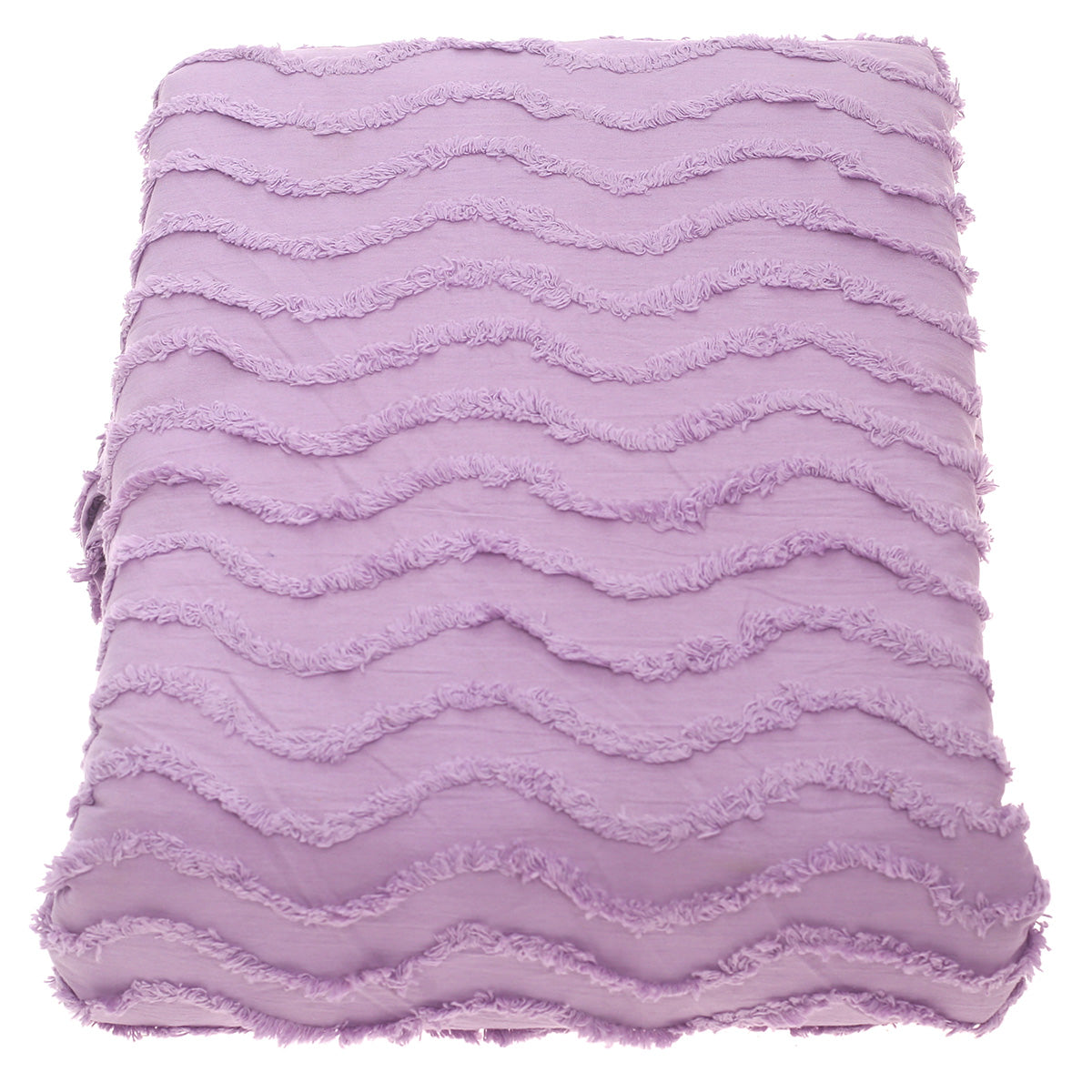 Violet Texture Double Bedding Set of 6 - Habitt