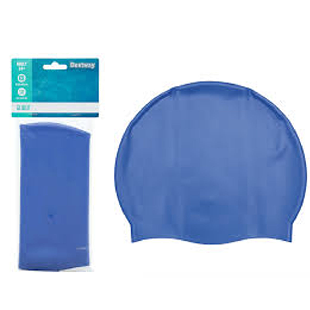 Swim Cap 26006 - Silicone Swimming Cap (Unisex) - Comfort Fit for Kids & Adults - Habitt