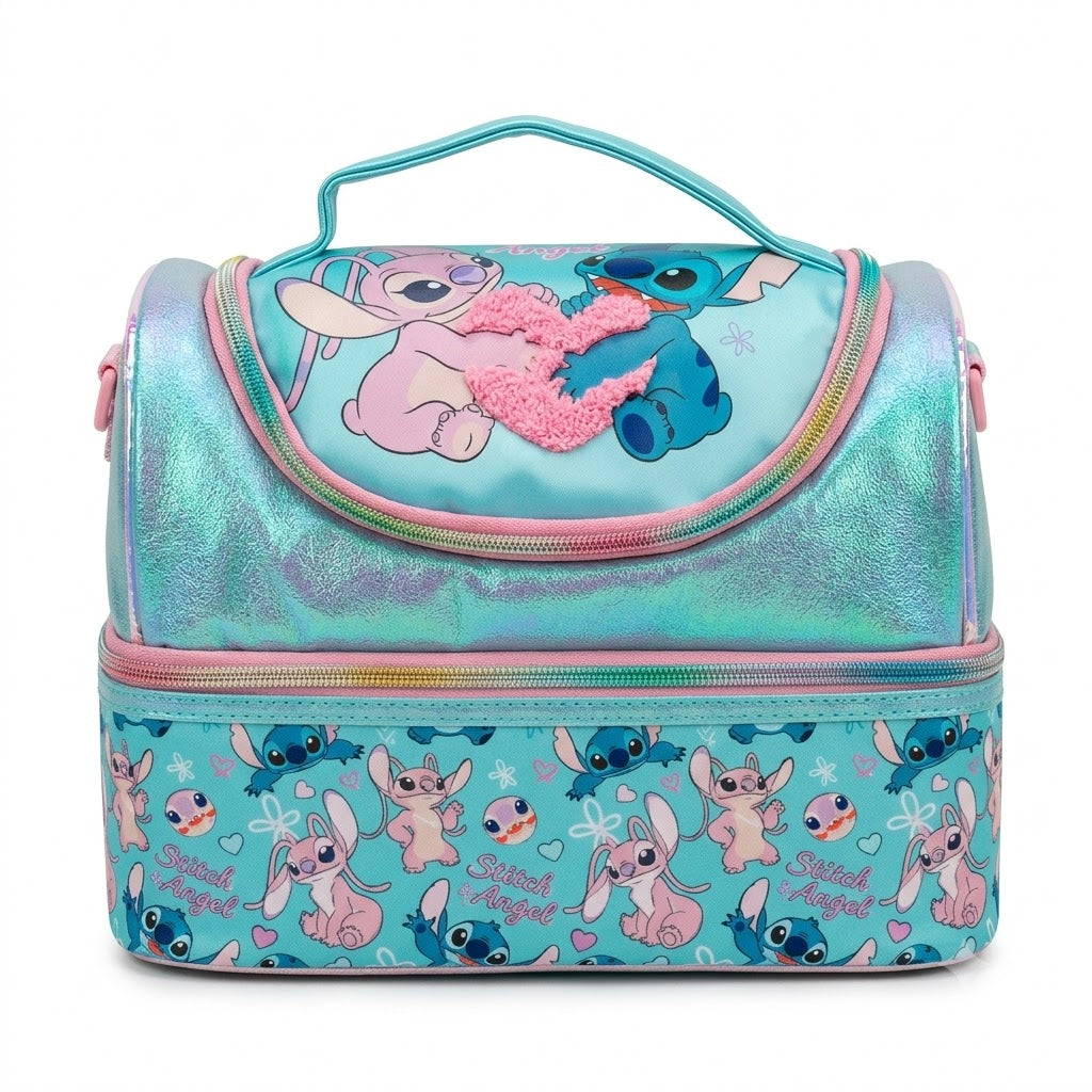 Pegasus Unicorn Kids Lunch Bag – Black & Pink
