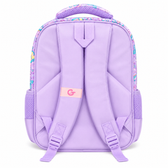 Butterfly Rainbow Kids School Backpack – Purple