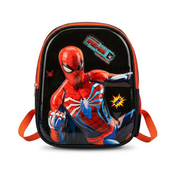 Kids Spider-Man School Backpack – Red & Black
