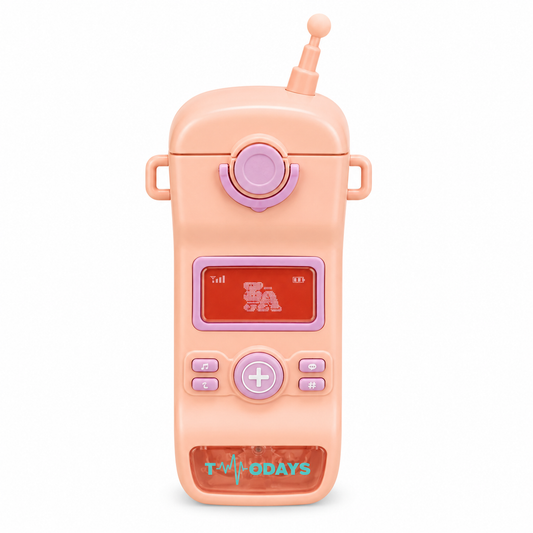 Kids Walkie Talkie Design Water Bottle – Assorted Colors
