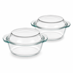 Round Casserole with Cover – 1.5 Litres