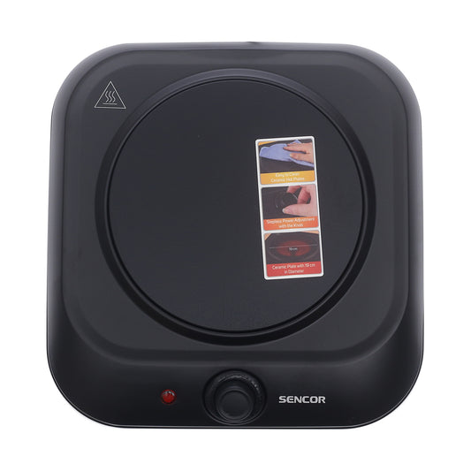 Single Infra Red Cooking Plate SCP1763BK - Habitt