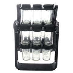 Spice Rack F-57 – Jar Rotating Spice Organizer - Habitt