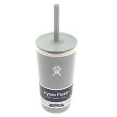 Hydro Flask 20oz All Around Tumbler – Agave | Insulated Stainless Steel Tumbler with Press-In Lid & Straw - Habitt