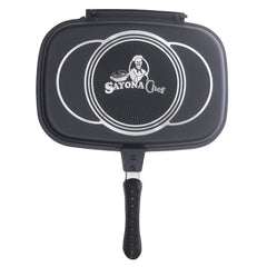 Sayona Chef Double-Sided Grill Pan - Habitt