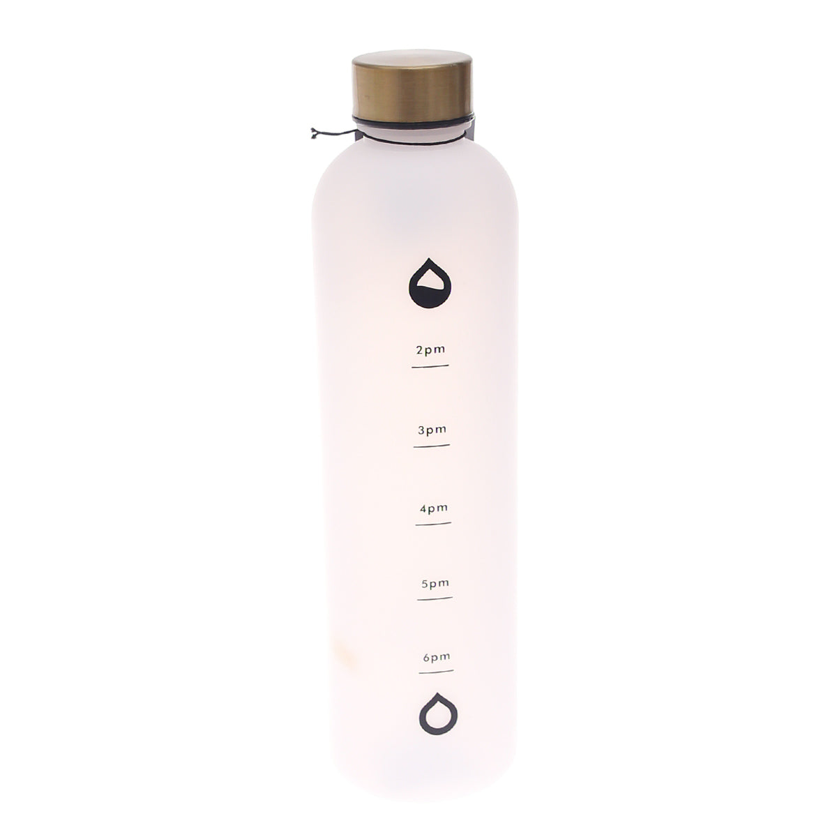 Plastic Water Bottle with Time Marker – 32-10 - Habitt