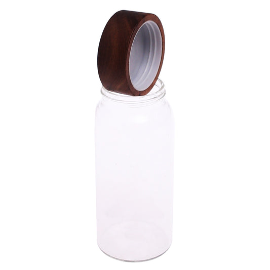 Medium Glass Jar with Wooden Lid – GPG65150 - Habitt