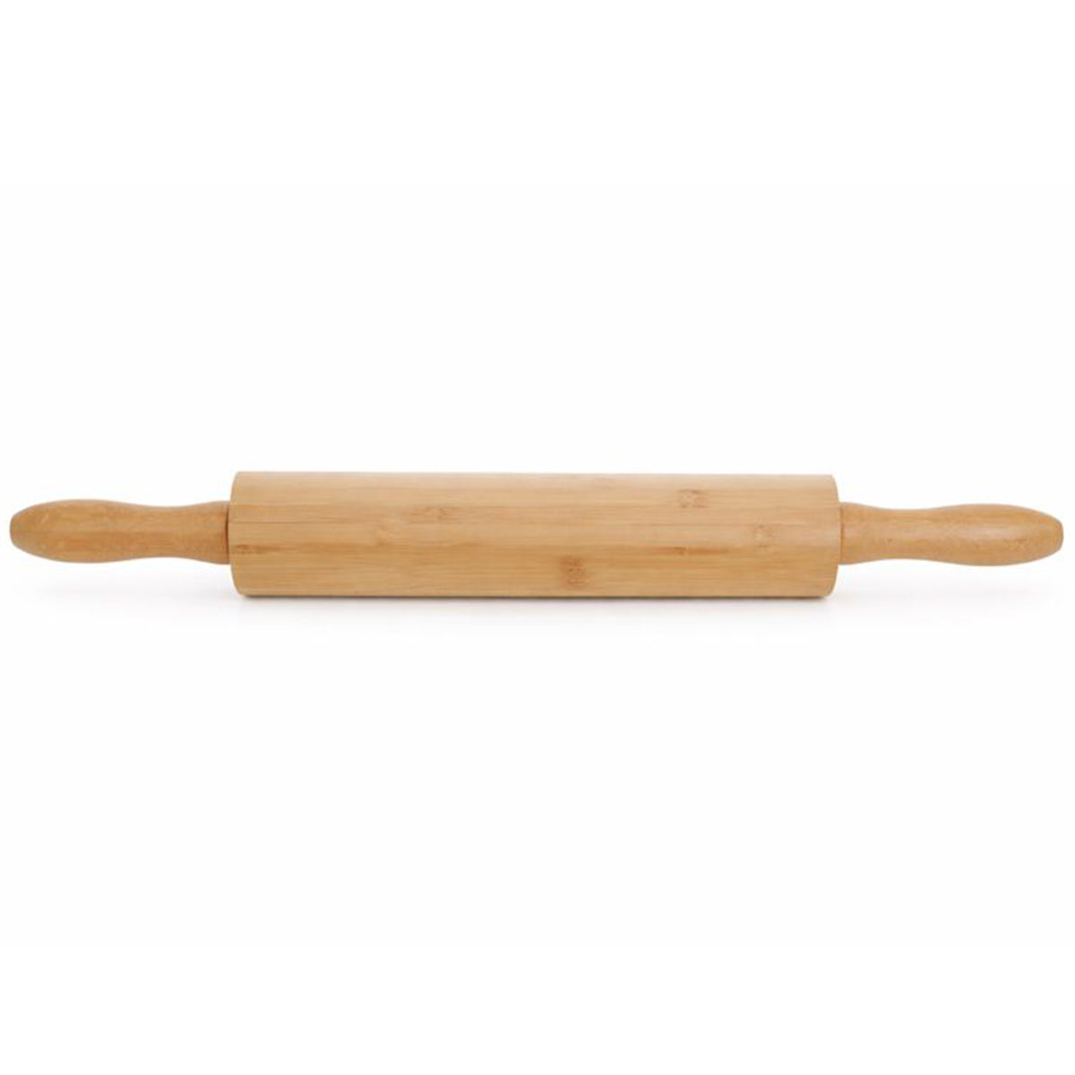 Bamboo Rolling Pin 47×5 cm – Natural Wooden Dough Roller for Baking & Cooking - Habitt