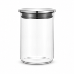 Jar with Steel Cap | Habitt