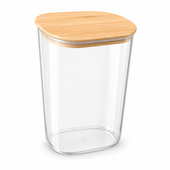 Storage Jar with Wooden Cap – Multiple Sizes