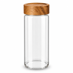 Storage Jar with Wooden Cap – Multiple Sizes