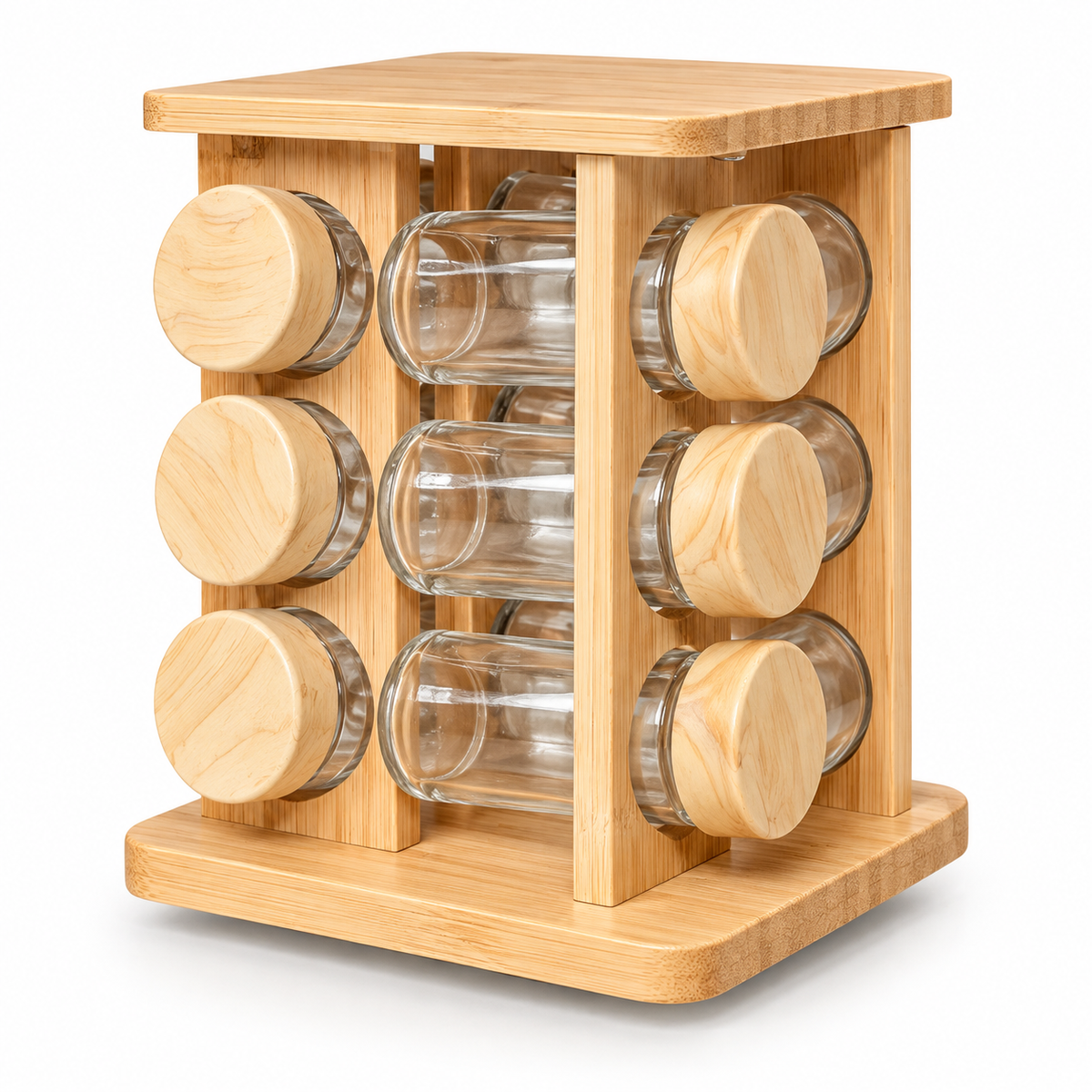 12-Piece Rotating Jar Set