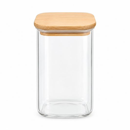 Single Jar with Wooden Cap | Habitt