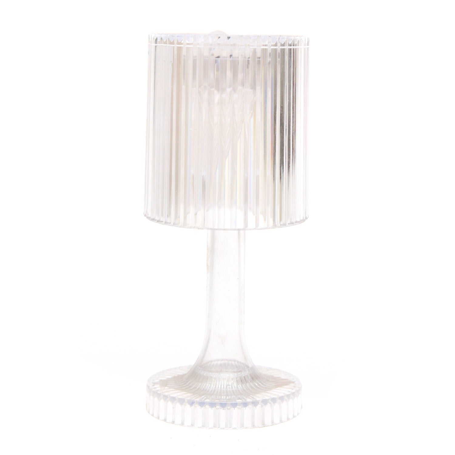 Mini LED Table Lamp – Transparent (5.5-Inch Height, FY-04) - Habitt