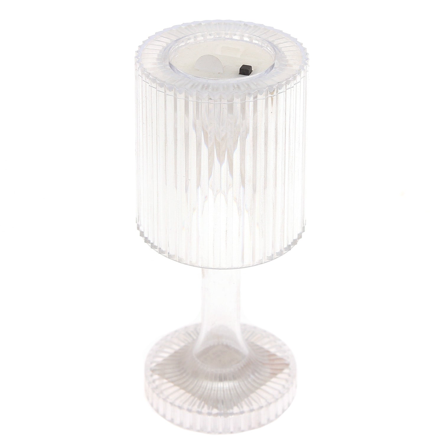 Mini LED Table Lamp – Transparent (5.5-Inch Height, FY-04) - Habitt