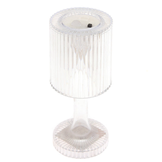 Mini LED Table Lamp – Transparent (5.5-Inch Height, FY-04) - Habitt