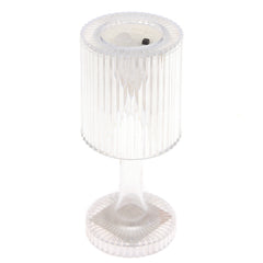 Mini LED Table Lamp – Transparent (5.5-Inch Height, FY-04) - Habitt