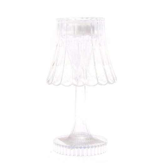 Mini LED Table Lamp – Transparent (6-Inch Height, FY-03) - Habitt