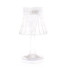Mini LED Table Lamp – Transparent (6-Inch Height, FY-03) - Habitt
