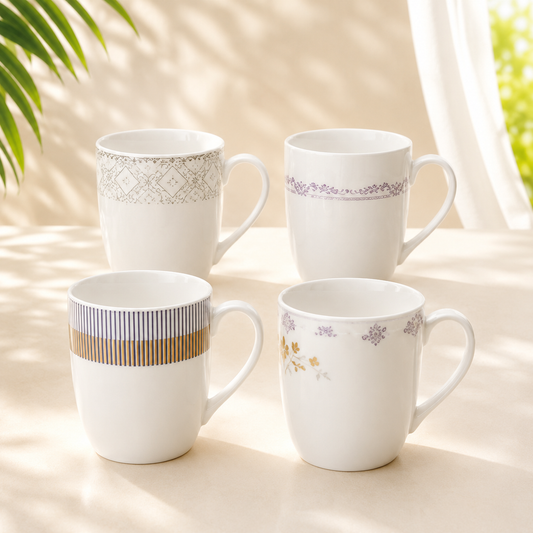 Print Mug Assorted | Ceramic Tea & Coffee Mug