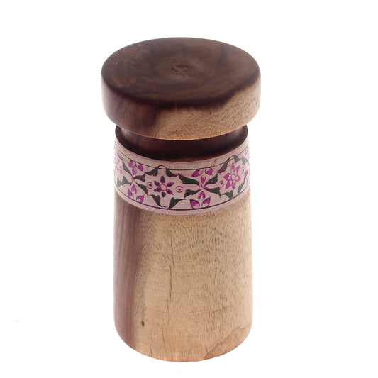 Candle stand Medium Wood UC # 014 - Habitt
