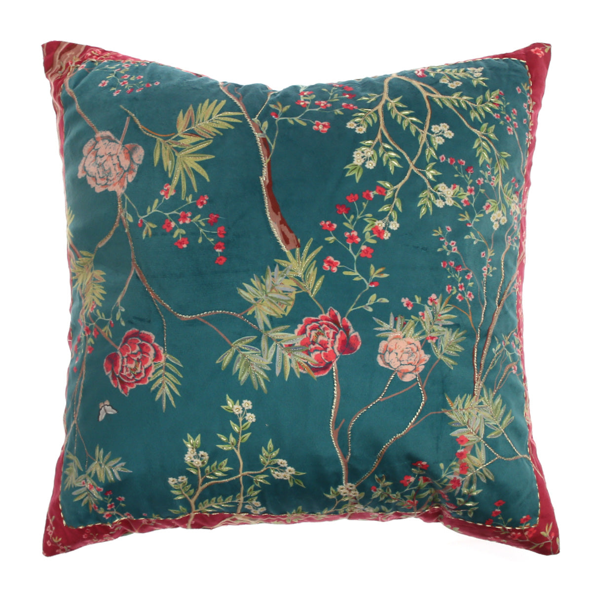 Whimsical Garden Cushion Cover 20x20" - Habitt