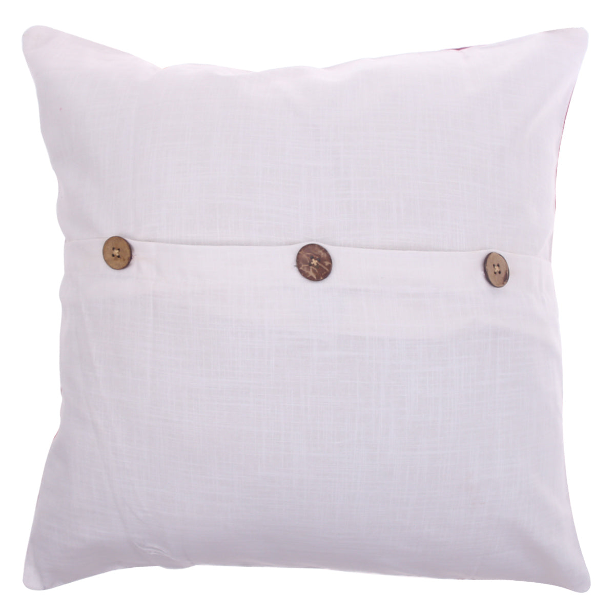 Gul Floral Cotton Cushion Cover – 18x18 Inch Decorative Throw Pillow Cover - Habitt