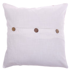 Gul Floral Cotton Cushion Cover – 18x18 Inch Decorative Throw Pillow Cover - Habitt