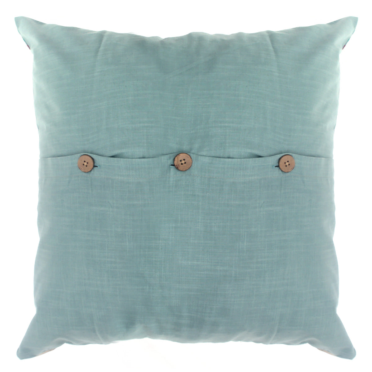 Mehr Floral Cotton Cushion Cover – 20x20 Inch Decorative Square Throw Pillow Case - Habitt