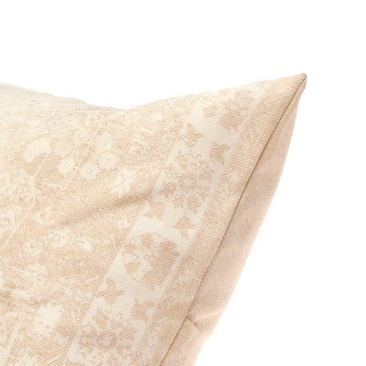 Linen Patterned Cushion Cover – 18 x 18 Inch - Habitt