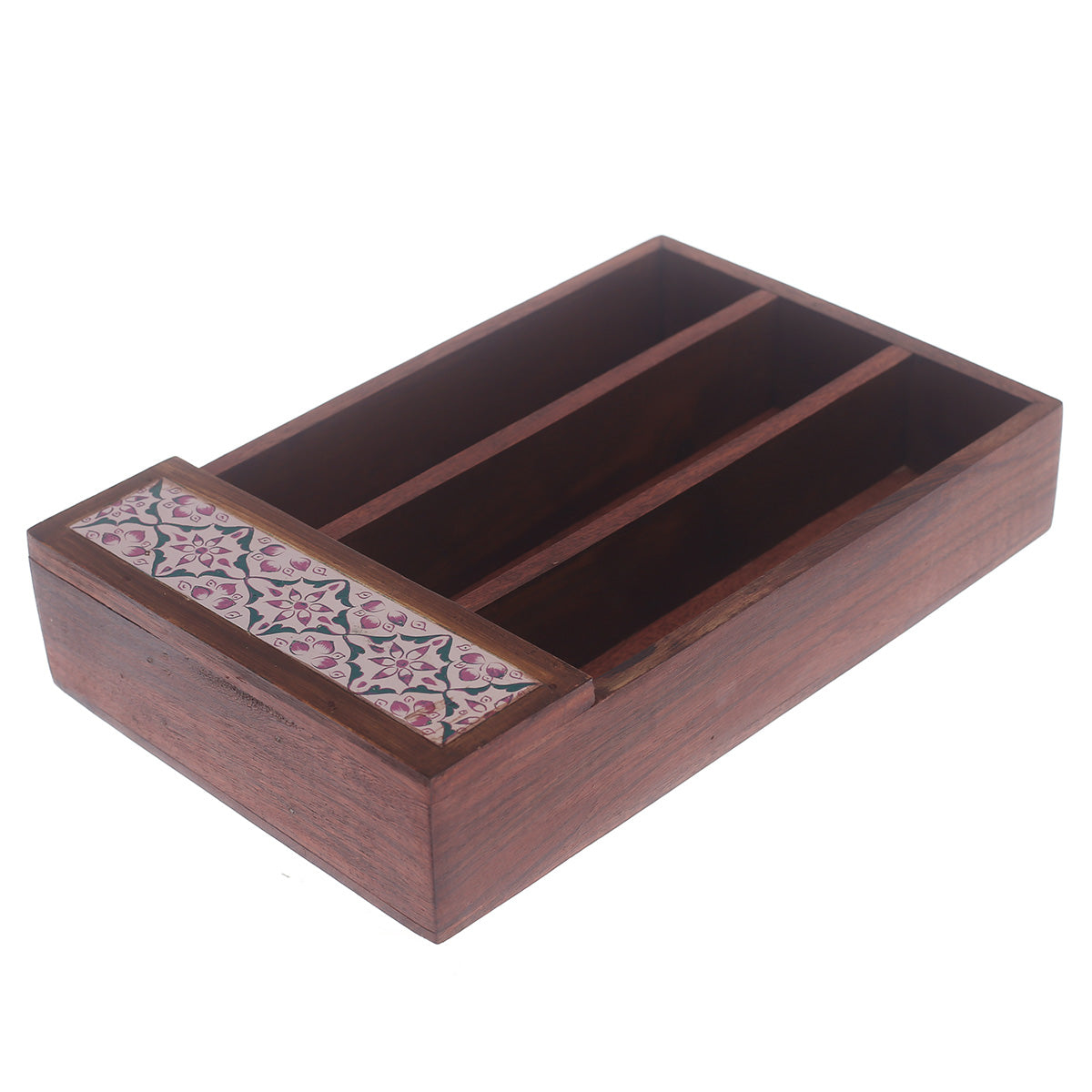 Cutlery Stand Black.WoodUC # 028 - Habitt