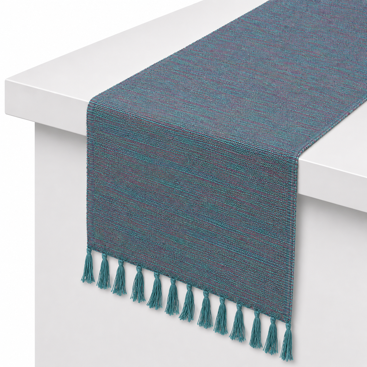 Green textures Table Runner 14x72"