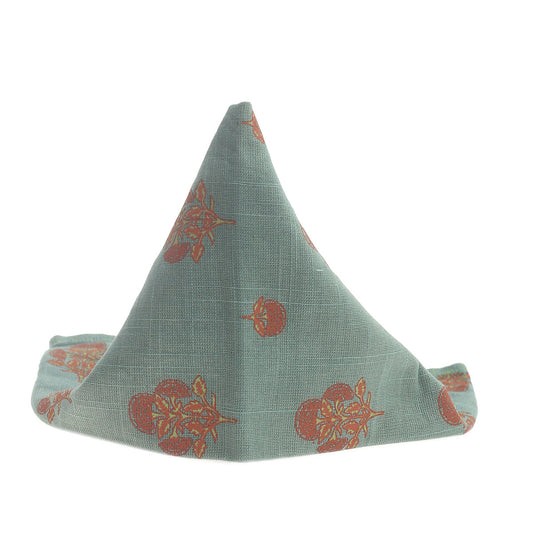 Coral Buta Cotton Napkin Set of 2 – Handcrafted 100% Cotton Dinner Napkins - Habitt