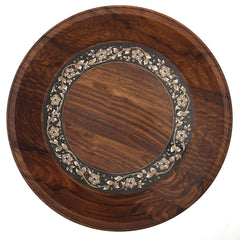 Handcrafted Wooden Dish – 18" x 2.5" - Habitt