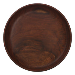 Handcrafted Wooden Plate – 8" - Habitt