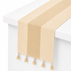 Natural Weave Table Runner – 14 x 45 Inches