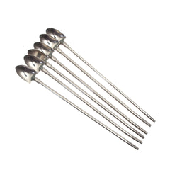 2-in-1 Stainless Steel Straw – 6 PCS Set - Habitt