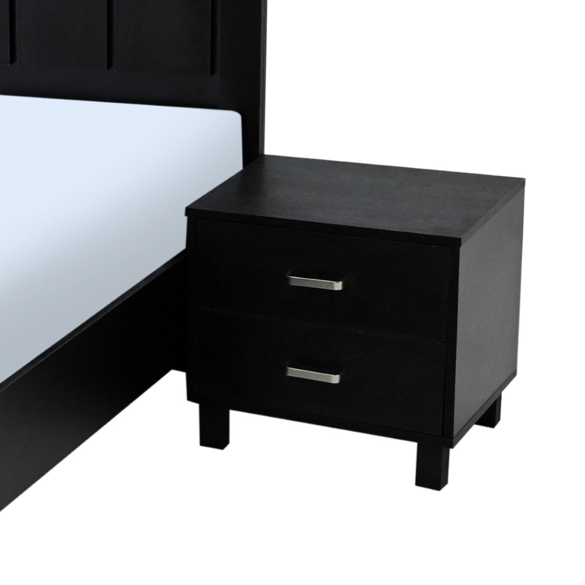 Blair King Size Bed W/2 Side Table