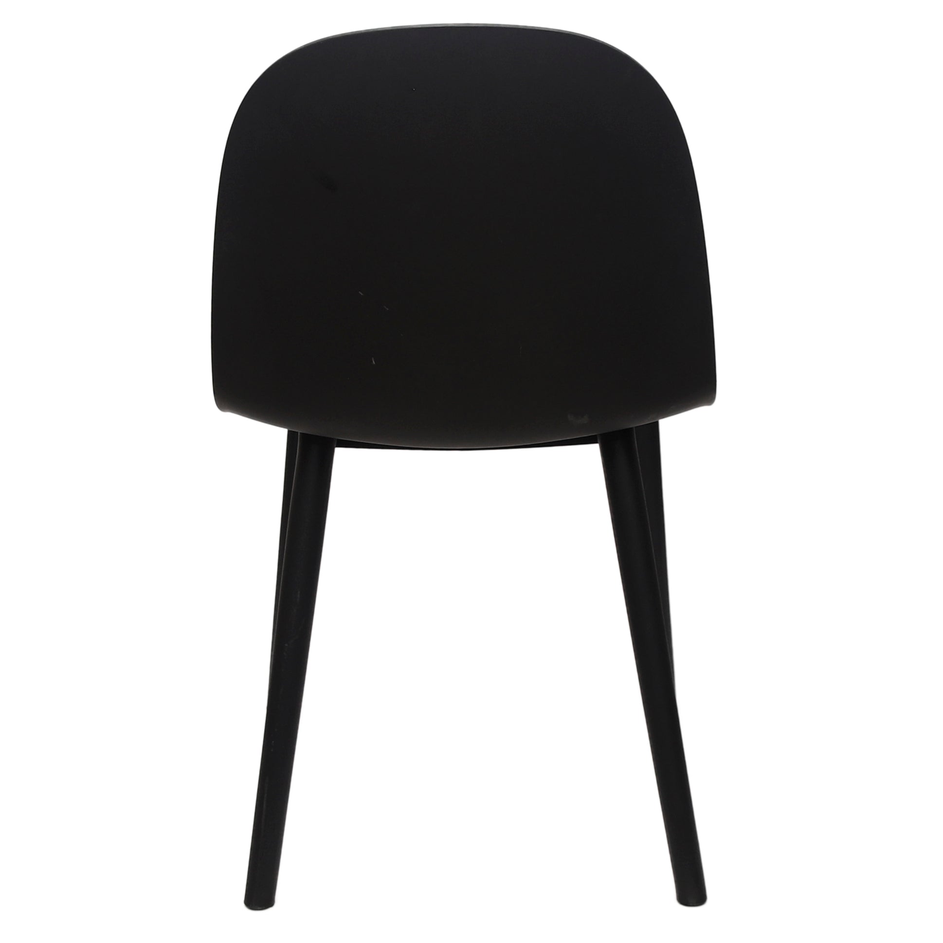 Sora Dining Chair – Modern Molded Seat with Cushion (Pink, Grey, White, Black, Yellow) - Habitt