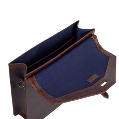 Oscar Laptop Bag Crazy Brown - Habitt