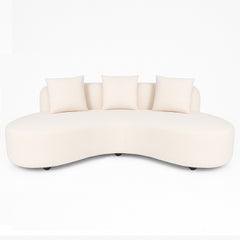 Luna Curve Sofa Set – Stylish Curved Design with Luxurious Comfort - Habitt
