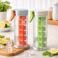 Silicone Ice Cube Mold Bottle – Easy Release Ice Maker Bottle - Habitt