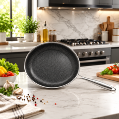 28 cm fry pan non stick | premium frying pan | kitchen cookware pan for eggs & frying