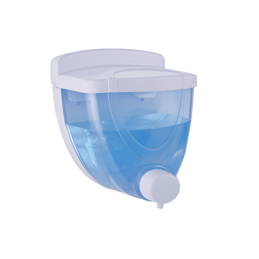 Wall-Mounted Liquid Soap Dispenser – Refillable Bathroom & Kitchen Bottle - Habitt