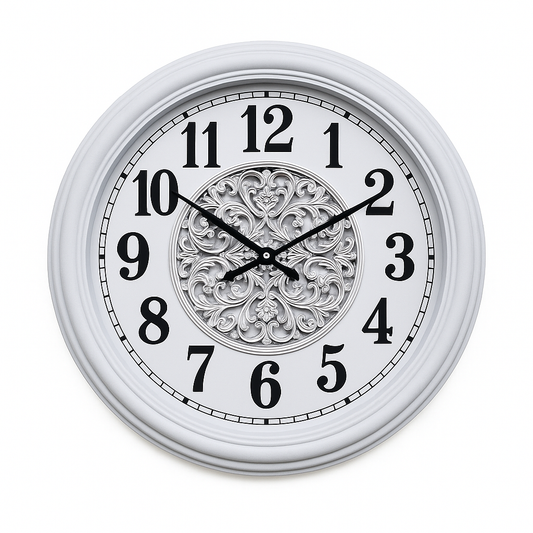 Heritage GLISSO 14.5″ Round Wall Clock – CLK-038 - Habitt