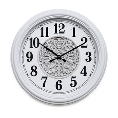 Heritage GLISSO 14.5″ Round Wall Clock – CLK-038 - Habitt