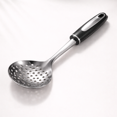 Large Stainless Steel Spoon – Slotted Serving Spoon for Kitchen Use - Habitt