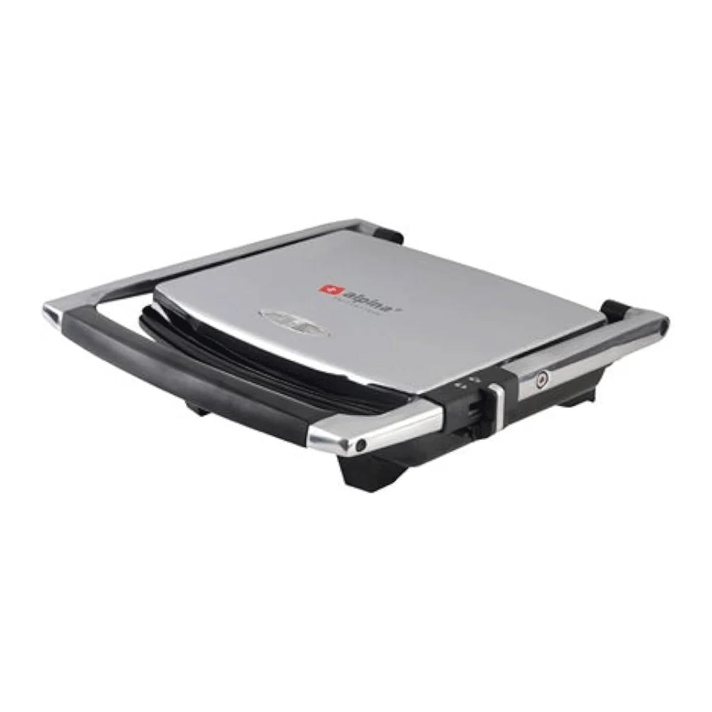 Alpina SF-6021 Panini Press 4 Slice | Non-Stick Electric Sandwich & Grill Press for Home Kitchen - Habitt